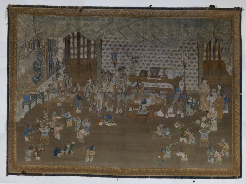 图片[1]-Tapestry with tapestry figure-China Archive